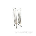 15 Tiers Stainless Steel Bakery Trolley For Baking